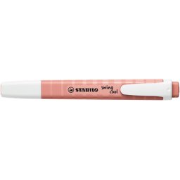 STABILO Szövegkiemelő, 1-4 mm, STABILO "Swing cool NatureCOLORS", vörösbarna