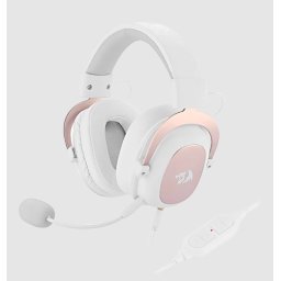 Gaming fejhallgató headset fehér USB Redragon Zeus 7.1 (H510W)