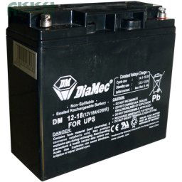 DIAMEC 12V 18Ah akkumulátor DM12-18