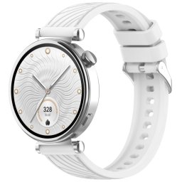 PRINTY Szilikon szíj Huawei-hoz Watch GT 5 41mm fehér