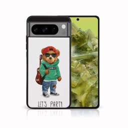 PROTEMIO MY ART Védőburkolat Google Pixel 8 Pro BEAR (177)-hoz