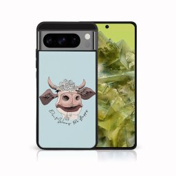 PROTEMIO MY ART Védőburkolat Google Pixel 8 Pro HAPPY COW (181)-hoz