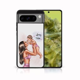PROTEMIO MY ART Védőhuzat Google Pixel 8 számára Pro LOVING MOM (115)