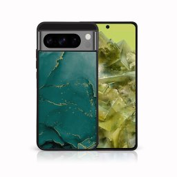 PROTEMIO MY ART Védőburkolat a Google Pixel 8-hoz Pro GREEN MARBLE (145)
