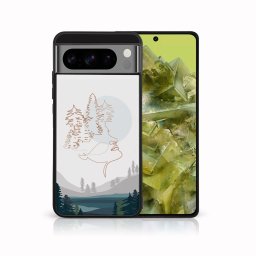 PROTEMIO MY ART Védőburkolat a Google Pixel 8-hoz Pro LAKE (192)