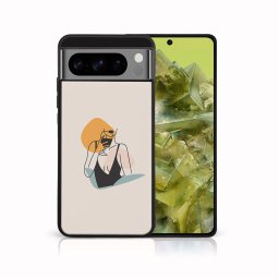 PROTEMIO MY ART Védőburkolat Google Pixel 8 Pro WOMAN-hoz (197)