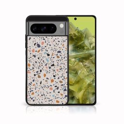 PROTEMIO MY ART Védőburkolat a Google Pixel 8-hoz Pro BÉZS TERRAZZO (162)