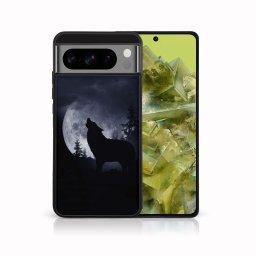 PROTEMIO MY ART Védőburkolat Google Pixel 8 Pro WOLF (247) számára