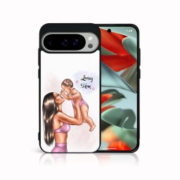 PROTEMIO MY ART Védőhuzat Google Pixel 9 számára Pro XL LOVING MOM (115)
