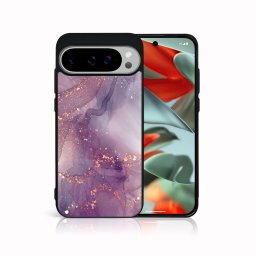 PROTEMIO MY ART Védőburkolat a Google Pixel 9-hez Pro XL PURPLE (148)