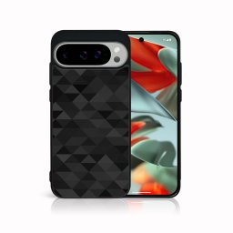 PROTEMIO MY ART Védőburkolat a Google Pixel 9-hez Pro XL BLACK TRIANGLES (232)