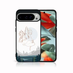 PROTEMIO MY ART Védőburkolat a Google Pixel 9-hez Pro XL LAKE (192)