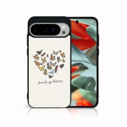 PROTEMIO MY ART Védőburkolat a Google Pixel 9-hez Pro XL BUTTERFLIES (240)