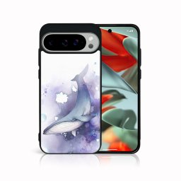 PROTEMIO MY ART Védőburkolat a Google Pixel 9-hez Pro XL WHALE (242)
