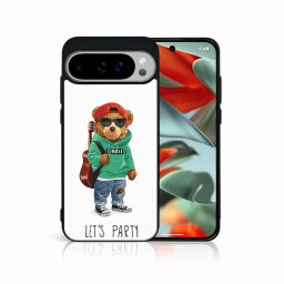 PROTEMIO MY ART Védőburkolat Google Pixel 9 Pro BEAR (177)-hoz