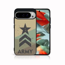 PROTEMIO MY ART Védőburkolat Google Pixel 9 Pro ARMY-hoz (236)