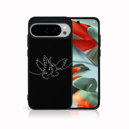 PROTEMIO MY ART Védőburkolat a Google Pixel 9 számára Pro WHITEDOVE (195)