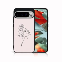 PROTEMIO MY ART Védőburkolat a Google Pixel 9-hez Pro ROSE GIRL (198)