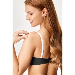 Textil vállpántok 10 mm fehér fehér 10mm