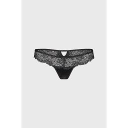 Naja csábító tanga fekete LXL