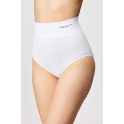 Bamboo Gisele klasszikus női alsó, magasított derékrésszel fehér LXL