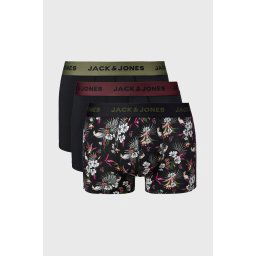 3PACK JACK AND JONES Flowers boxeralsó többszínű L