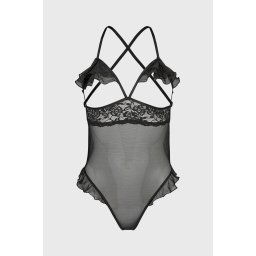 Dolly erotikus body fekete LXL