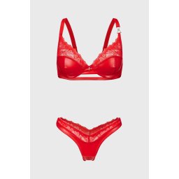 Obsessive Aliosa erotikus szett piros LXL