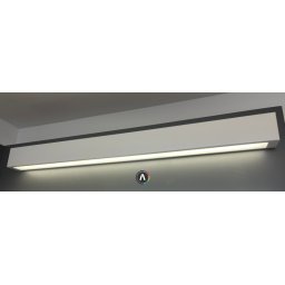 MasterLED Ibros fali lámpa 12 W-os, IP44 fehér, 93 cm (K)