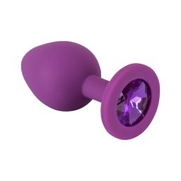 Colorful JOY - szilikon anál plug - közepes (lila)