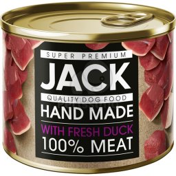 Jack Super Premium kutyakonzerv - kacsa 200 g