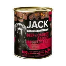 Jack kutya konzerv ragu - marha & répa 800 g