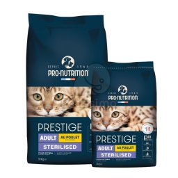 Pro-Nutrition Prestige Cat Sterilised - csirke 10 kg