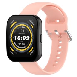 SILICONE Cserélhető pánt az Amazfit Bip 5 rózsaszínhez