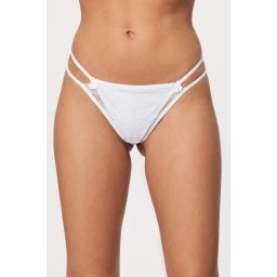 Cassi tanga fehér L