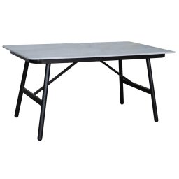 Rojaplast Edinburgh alumínium kerti asztal 140 x 80 cm