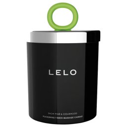 LELO masszázsgyertya - gyapjaskörte és cédrus (150 g)