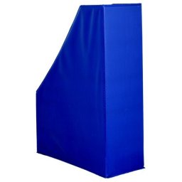 VICTORIA OFFICE Iratpapucs, PVC, 95 mm, VICTORIA OFFICE, kék