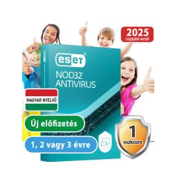 ESET NOD32 Antivrus 1 eszközre 30% kedvezménnyel tanárok, diákok, nyugdíjasok, EÜ dolgozók részére