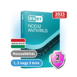 ESET NOD32 Antivrus 2 eszközre (hosszabbítás)