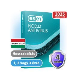 ESET NOD32 Antivrus 4 eszközre (hosszabbítás)