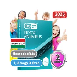 ESET NOD32 Antivrus 2 eszközre (hosszabbítás) 30% kedvezménnyel tanárok, diákok, nyugdíjasok, EÜ dolgozók részére