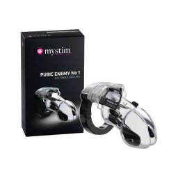 mystim Pubic Enemy No 1 - elektro pénisz ketrec