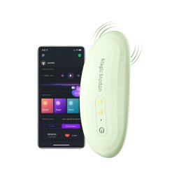 Magic Motion Nyx - hordható App-vezérelt bugyi vibrátor (zöld)