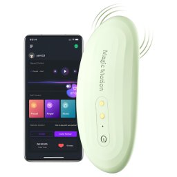 Magic Motion Nyx - hordható App-vezérelt bugyi vibrátor (zöld)