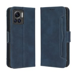 SLOT pénztárca tok Motorola Edge 30 Ultra kékhez