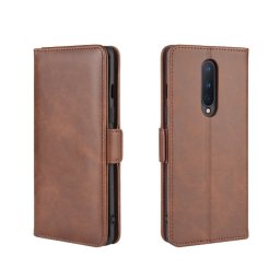 SIDE Wallet tok One Plus 8 sötétbarna