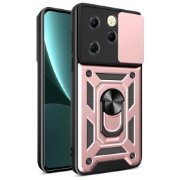 RING KAMERA Borító tartóval Infinix Hot 40 / Hot 40 Pro rózsaszínhez