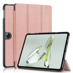 LEATHER Csuklós borítás a OnePlus Pad Go rozéaranyhoz