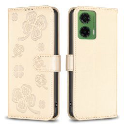 ART CLOVER Pénztárcahuzat Motorola Moto G35 5G aranyhoz